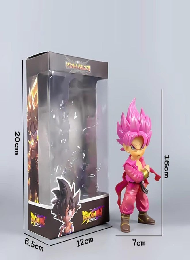AUGEN DBZ Action Figure Toy | 1Pc Dragon Ball Z Anime Figurine for Kids & Fans | Cartoon Playset Toy for Birthday Gift, Cake Topper, Office Desk, Car Dashboard Decoration (M1) - Image 2